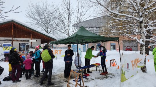 Competiție de orientare sportivă în Parcul Tractorul