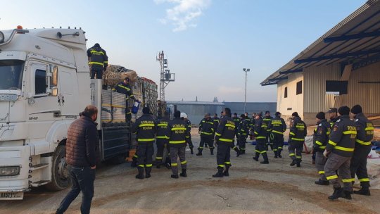 Echipa de sprijin din România a ajuns în provincia turcească Hatay
