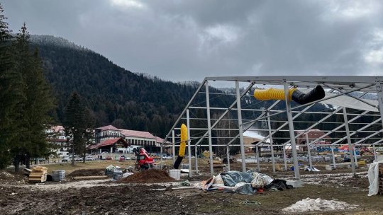 Atmosferă "tristă" în Poiana Brașov