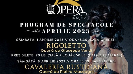 Stabilește Opera Brașov un nou record? Astăzi, se pun în vânzare biletele pentru luna aprilie