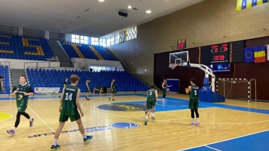 Echipa de baschet masculin U16 a clubului ACS Zeiden, calificată la turneul final al Campionatului Național