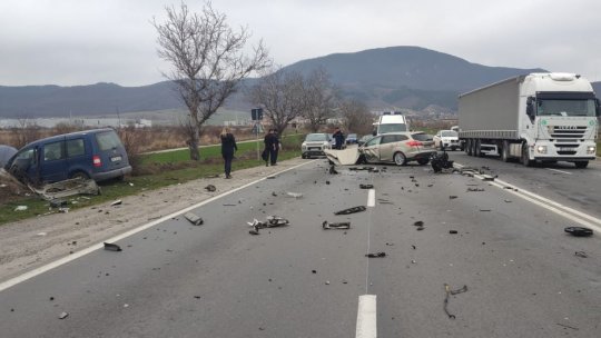 Accident pe DN1, la ieșirea din Codlea înspre Ghimbav