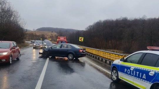 Accident pe DN1, între Vlădeni și Perșani