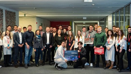 O echipă a UnitBv, câștigătoarea unei competiții inițiată de o companie energetică
