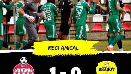 FC Braşov a pierdut în fața celor de la Sepsi OSK