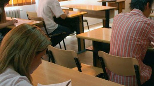 Simularea examenului de Bacalaureat a continuat, astăzi, cu proba obligatorie a profilului