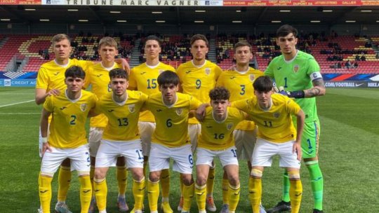 Naționala de U19, învinsă de Franța în ultimul meci al Turului de Elită pentru calificarea la Campionatul European de fotbal
