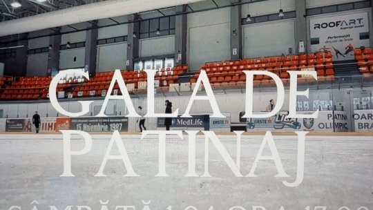 Regal de patinaj artistic pe Patinoarul Olimpic Brașov, începând de vineri