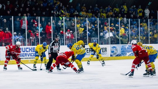 Corona Brașov a pierdut primul meci cu Hochei Club Gheorgheni din semifinala Erste Liga