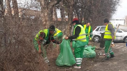 Începe curățenia de primăvară, la Brașov