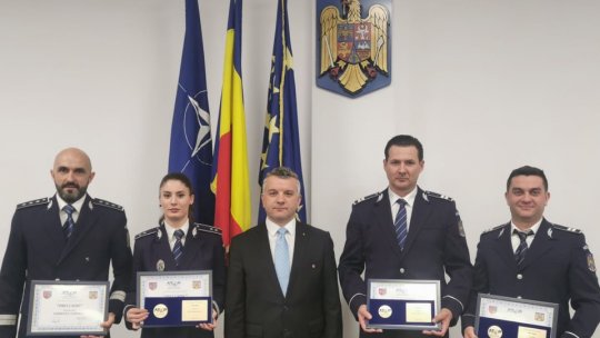 Polițiști brașoveni premianți