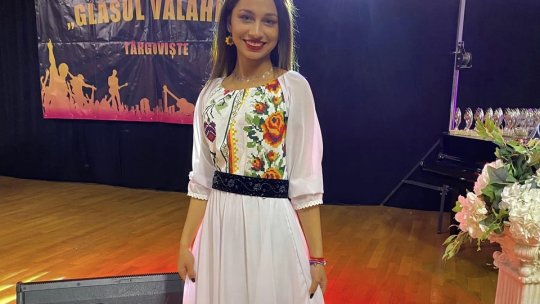 O brașoveancă a câștigat Marele Trofeu al Festivalului Național de Muzică "Glasul Valahiei"