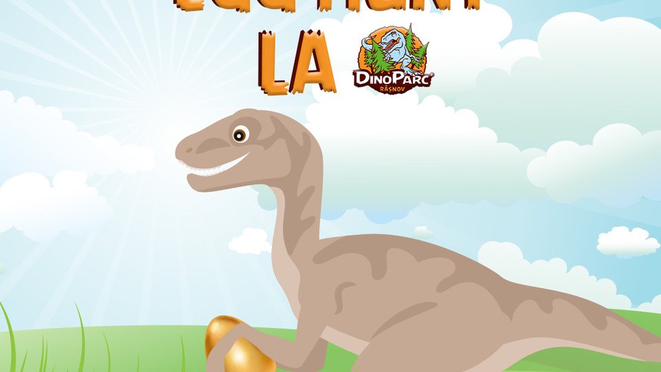 "Egg Hunt", la Dino Parc Râșnov