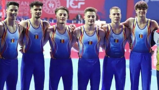 Echipa de gimnastică masculină a României a obţinut calificarea la Campionatele Mondiale de la Anvers
