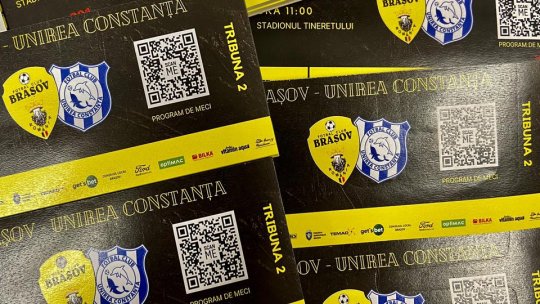 FC Braşov - Unirea Constanța, mâine, pe Tineretului