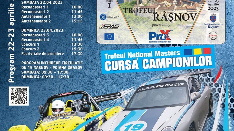 Restricții de circulație, în weekend. Prima ediție a Trofeului Național Masters de viteză în coastă