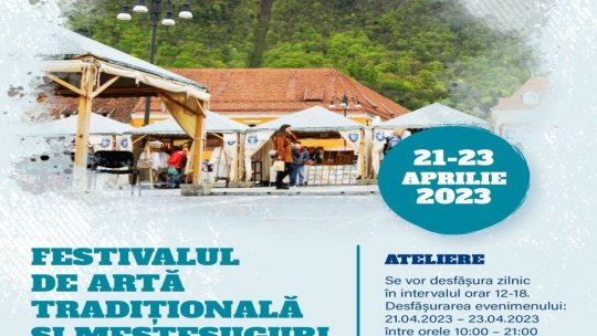 Trei târguri și spectacole folclorice, de vineri până duminică, în centrul Brașovului