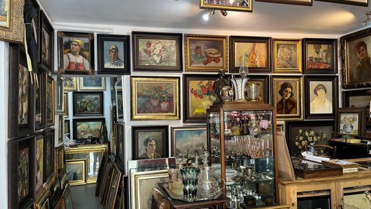 Tablouri de până la 20.000 euro, anticarii brașoveni nu se plâng nici de produse, nici de clienți