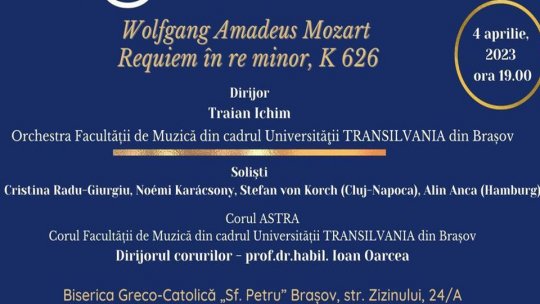 Concert dedicat perioadei premergătoare sărbătorii Învierii Domnului
