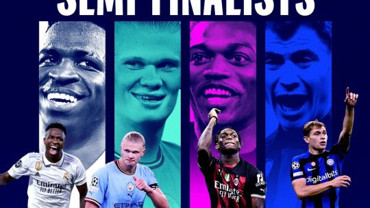 S-au stabilit semifinalele Ligii Campionilor la fotbal