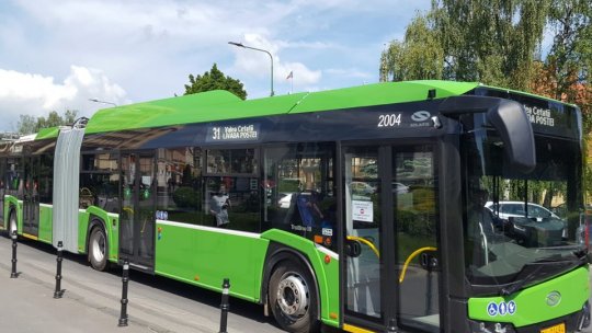 Brașovenii vor putea testa și benzile dedicate pentru autobuzele RAT