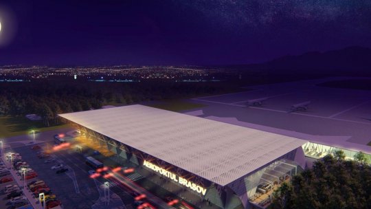 Zbor inaugural de pe Aeroportul Brașov cu ajutorul Companiei Tarom