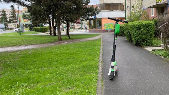 Trotinete electrice de închiriat, din nou pe străzile din Brașov