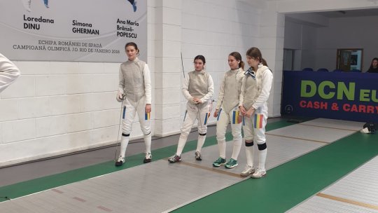 Floretistele Coronei, pe locul 4 la Campionatul Național de Tineret U23