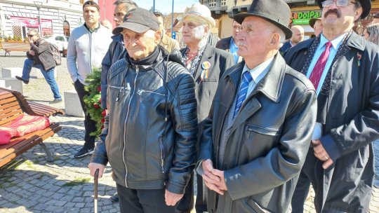 Ziua Veteranilor de Război, marcată la Brașov, din 11 câți mai trăiesc, unul a fost prezent la ceremonie
