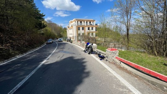 Accident pe drumul de Poiană