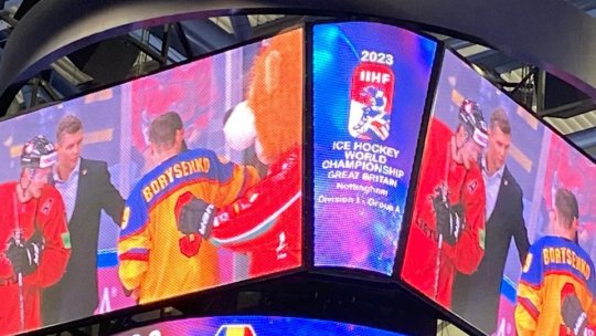 Echipa națională de hochei a României a învins Lituania