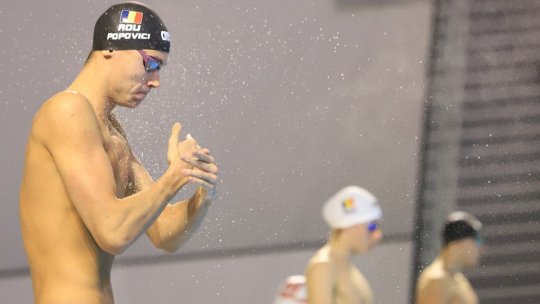 Deja două medalii de aur pentru David Popovici. Care au fost rezultatele înotătorilor de la Corona Brașov?
