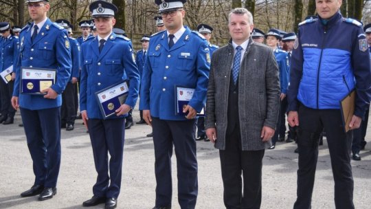 Titluri de excelență pentru patru jandarmi brașoveni