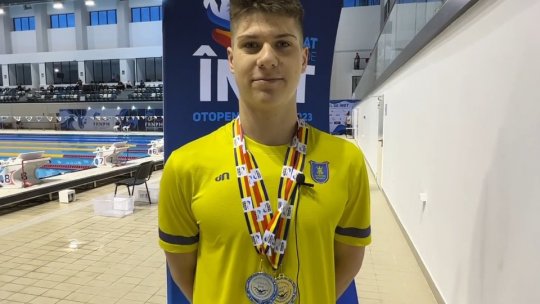 Înotătorul Coronei, Darius Coman, a cucerit trei medalii în ziua a doua a Campionatelor Naționale de Natație