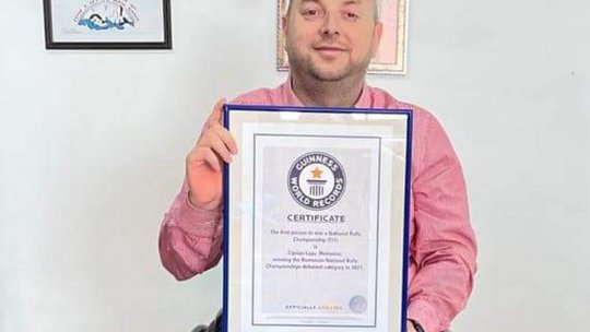 Brașoveanul Ciprian Lupu a intrat în Cartea Recordurilor