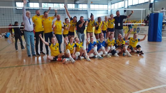 Echipa de volei feminin Corona Brașov a reușit promovarea în Divizia A
