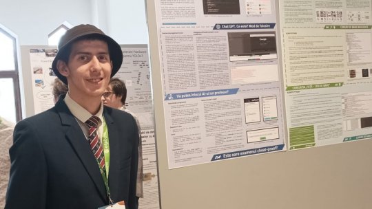 Fabian Pavel Velicea a creat "profesorul online care nu te lasă să trișezi la examen"