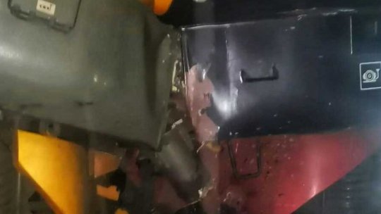 Coliziune între două locomotive, în județul Giurgiu. Cei doi mecanici, dintre care unul băut, au ajuns la spital
