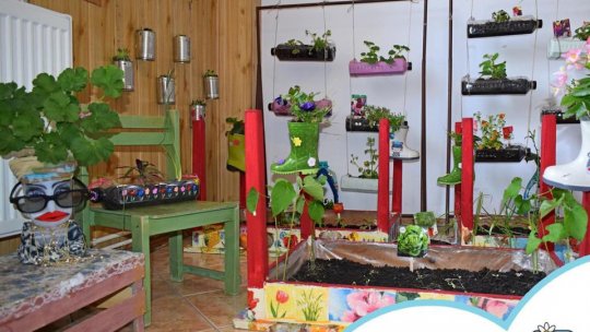 "Caravana Reciclării Creative" la Grădinița Nr. 19 din Brașov