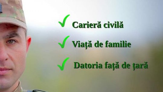 MApN lansează o nouă campanie anuală de recrutare a rezerviștilor voluntari