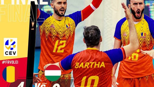 Echipa națională de volei masculin a României a jucat două partide de verificare cu naționala Ungariei, la Brașov