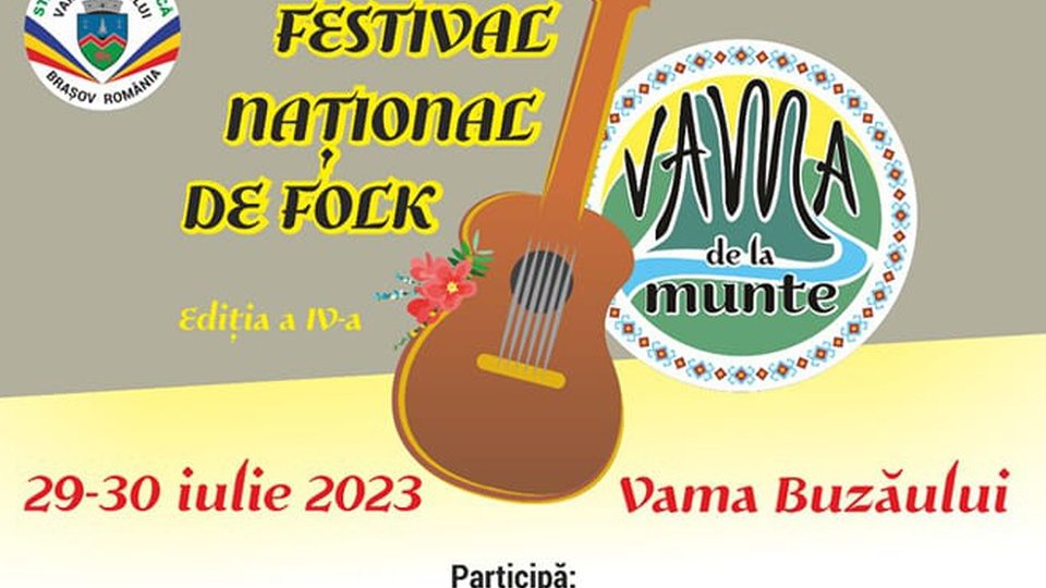 Nume mari ale folkului românesc, la Festivalul național "Vama de la Munte"