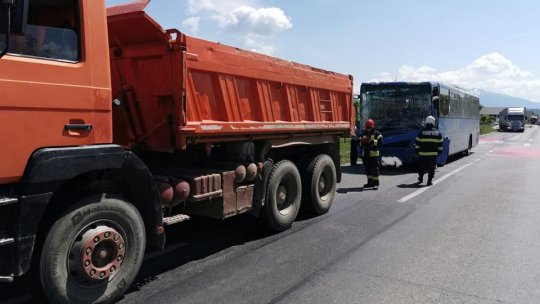 Accident rutier la Ghimbav