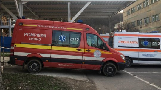 Accident între 3 autoturisme la ieșirea din Brașov spre Cristian