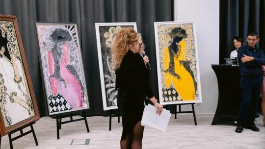 "PopArt Blue Passion" " o nouă expoziție de pictură a artistei Puskas Lenke Rozalia, la Brașov