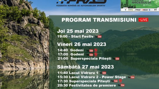 Raliul Argeșului, la finalul acestei săptămâni