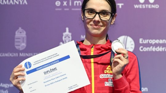 Sabrera Sabina Martiş, medalie de argint la Campionatului European de Scrimă U23