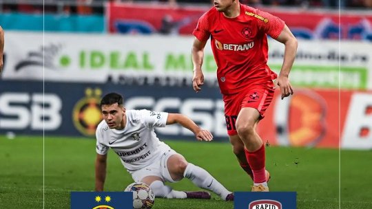 FCSB, surclasată de Rapid cu 5-1 în Superligă