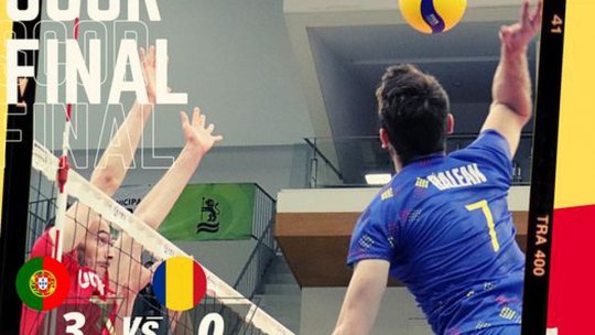 VOLEI: România, învinsă de Portugalia în meciul său de debut în Golden League