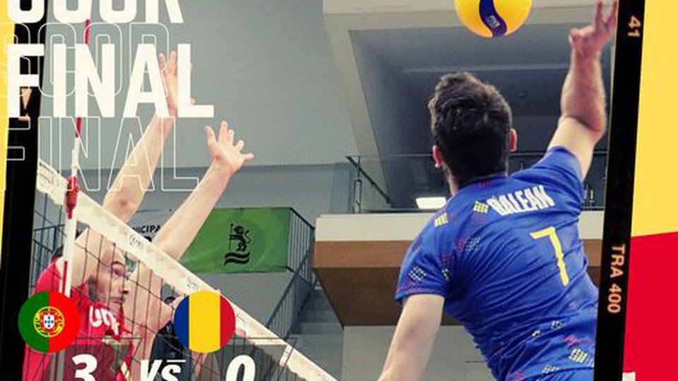 VOLEI: România, învinsă de Portugalia în meciul său de debut în Golden League